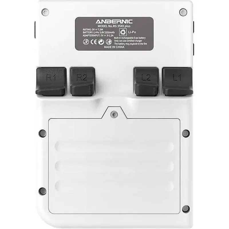 Ретро ігрова приставка Anbernic RG35XX Plus 64GB White [102935] - фото 3