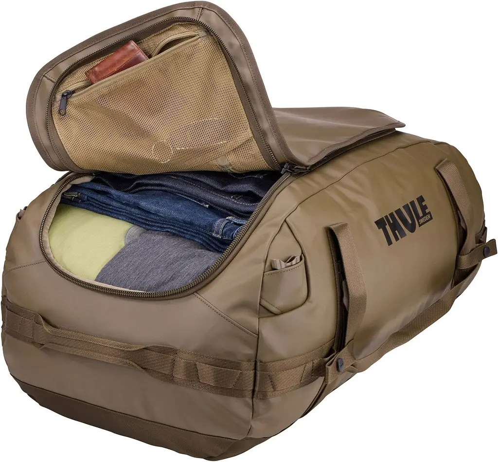 Спортивная сумка Thule Chasm Duffel 70 л Deep Khaki (TH 3205141) - фото 4