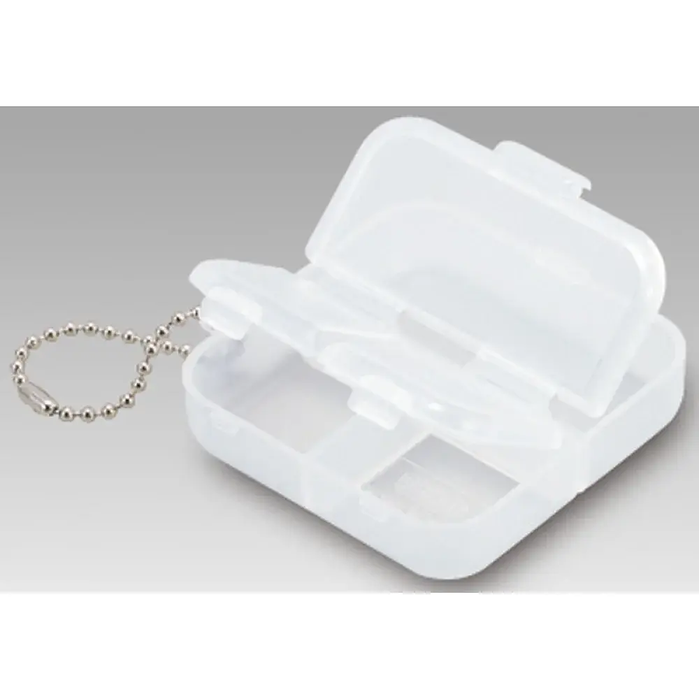 Коробка Meiho Square 3 case 66x66x18mm Clear - фото 2