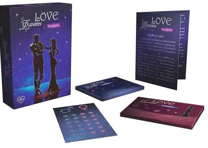 Настільна гра BombatGame Love Фанти Romantic (рос.) (800095) - фото 3