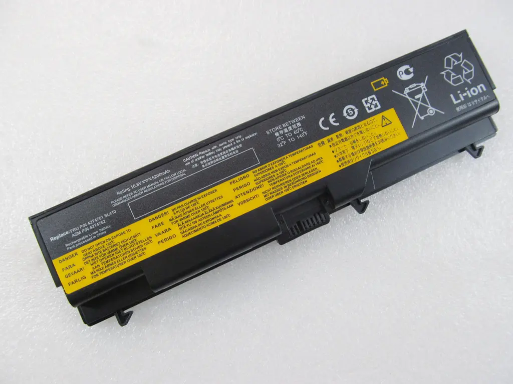 Акумулятор для ноутбука CNP Lenovo ThinkPad T410, 5200 mAh, 6cell, 10.8V, Li-ion, чорний - фото 2