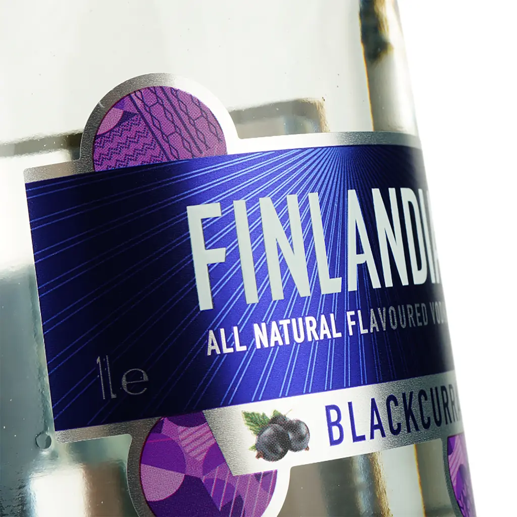 Уцінка. Горілка Finlandia Blackcurrant 37.5% 1 л (590063) - фото 5