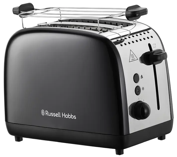Тостер Russell Hobbs Colours Plus 26550-56 Чорний (6943152) - фото 4
