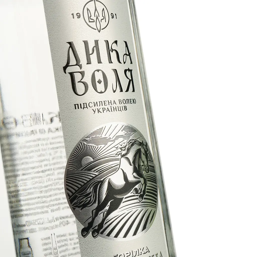 Горілка Дика Воля Класична 40% 0.25 л - фото 3