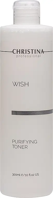 Подарочный набор Christina Wish: Гель для умывания 300 мл + Тоник 300 мл + Омолаживающая сыворотка 30 мл + Защитный крем SPF 12 50 мл - фото 3