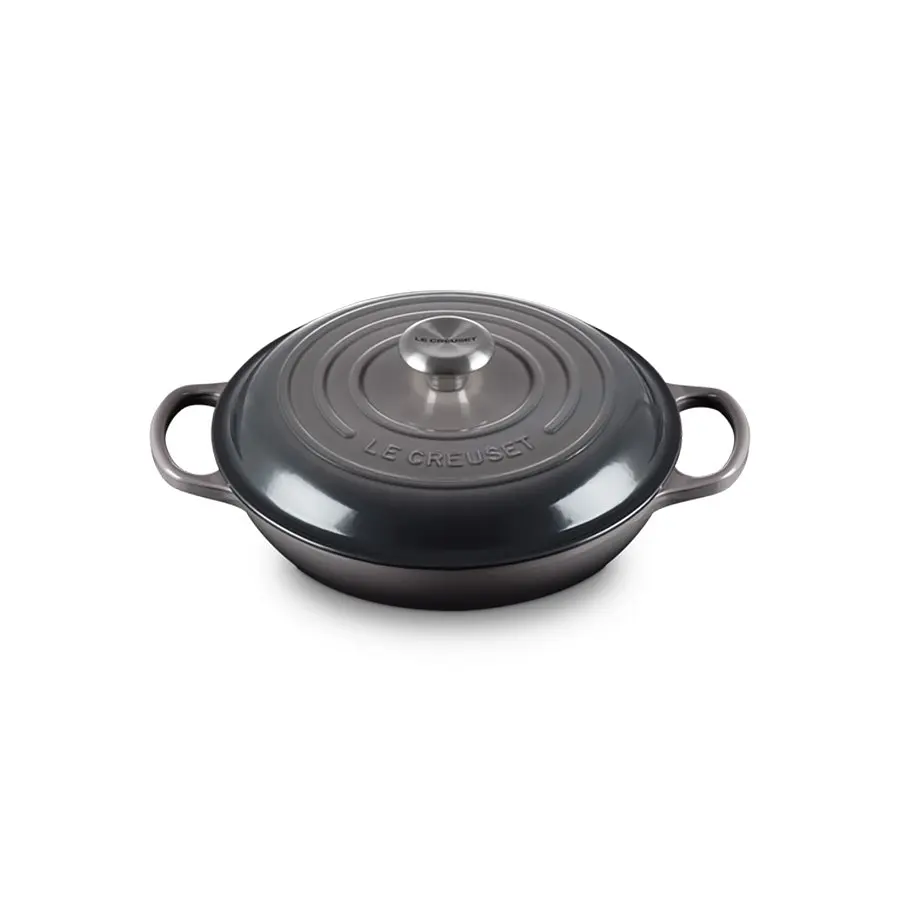 Каструля Le Creuset Modern Heritage Shallow Casserole 28 см Flint - фото 2