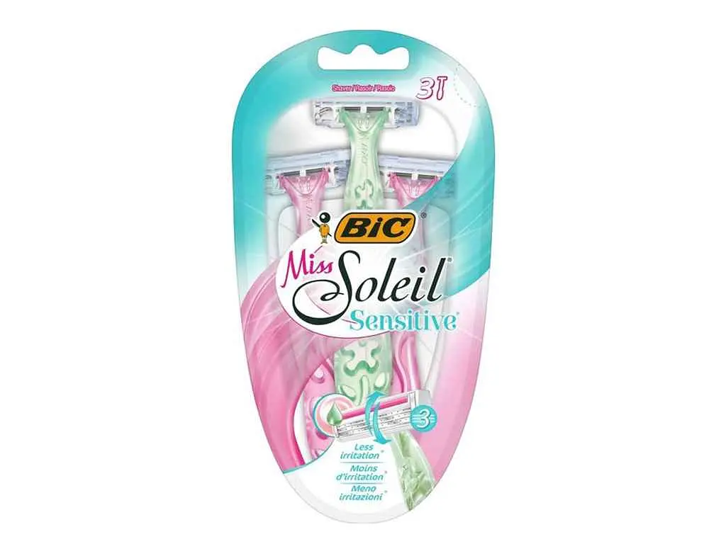 Бритва одноразова BIC 3шт Miss Soleil Sensitive
