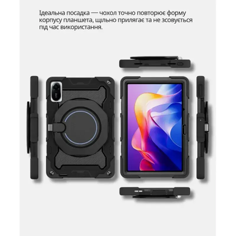 Чохол до планшета BeCover Stand Xiaomi Redmi Pad 2 11.0" Black (714562) - фото 2