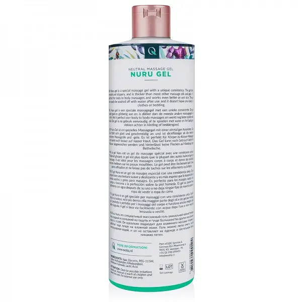Олія масажу нуру Exotiq Nuru Gel 500 ml - фото 3