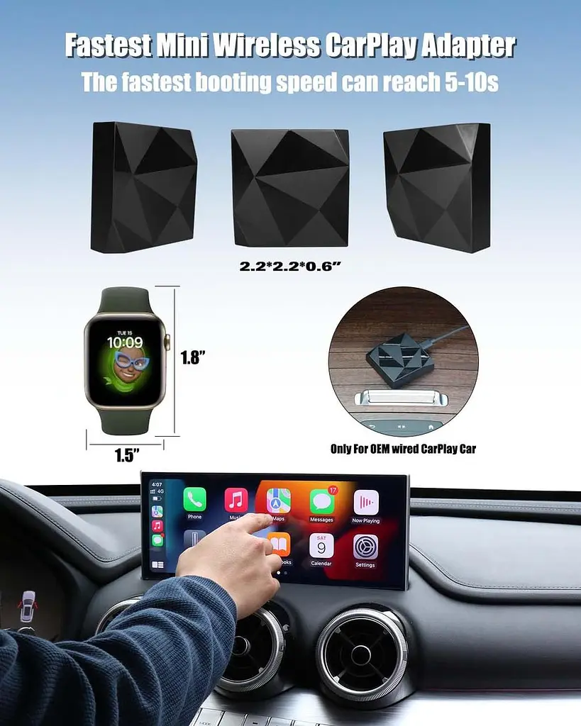 Адаптер GMURA для бездротового Apple CarPlay - фото 4