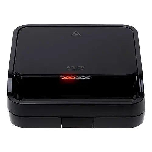 Мультимейкер 2 в 1 Adler AD 3070 black (Бутербродниця — гриль) - фото 2