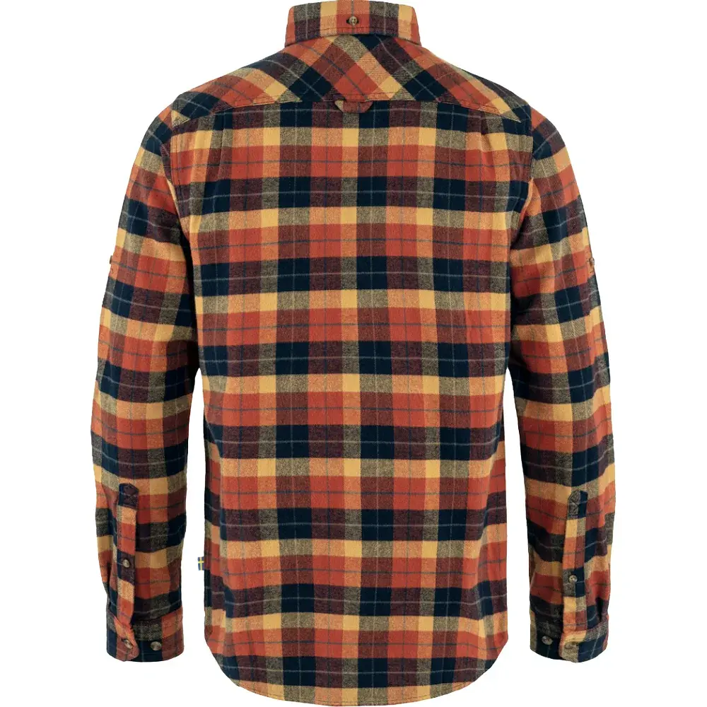 Сорочка Fjallraven Singi Heavy Flannel Shirt XL Autumn Leaf/Dark Navy - фото 2