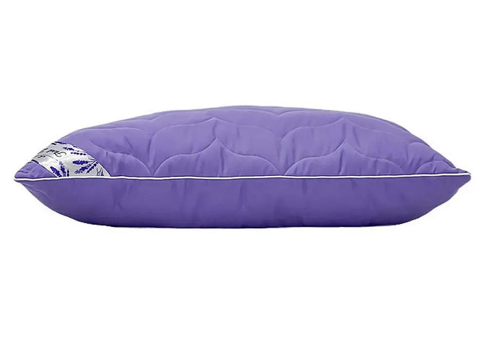 Ковдра зимова ArCloud Floral Lavander 140*205 у сумці + подушка з кантом ArCloud Floral Lavander 50*70 у сумці + постільна білизна LARA бязь полуторна модель на вибір - фото 6
