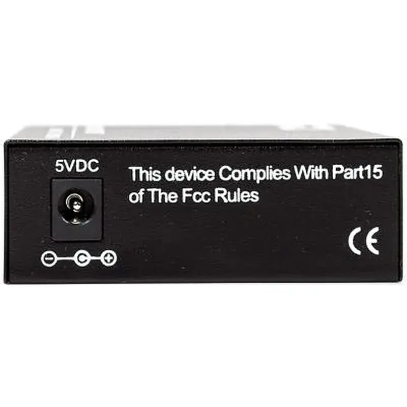 Медіаконвертер RCI 100M, 20km, SC, RJ45, Tx 1550nm, standart size metal case (RCI902W-FE-20-R) - фото 3