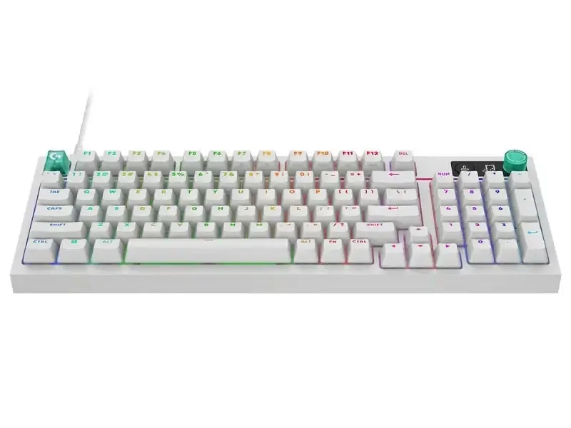 Клавіатура Logitech G316 X 98 RGB Mechanical Tactile White (920-014231) - фото 3