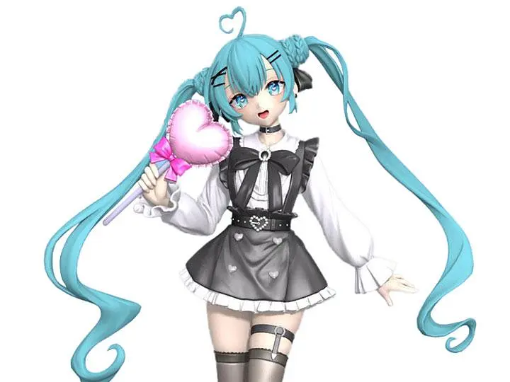 Фигурка Taito Мику Хацуне Hatsune Miku Macaron 23 см T SS HM 23 - фото 3