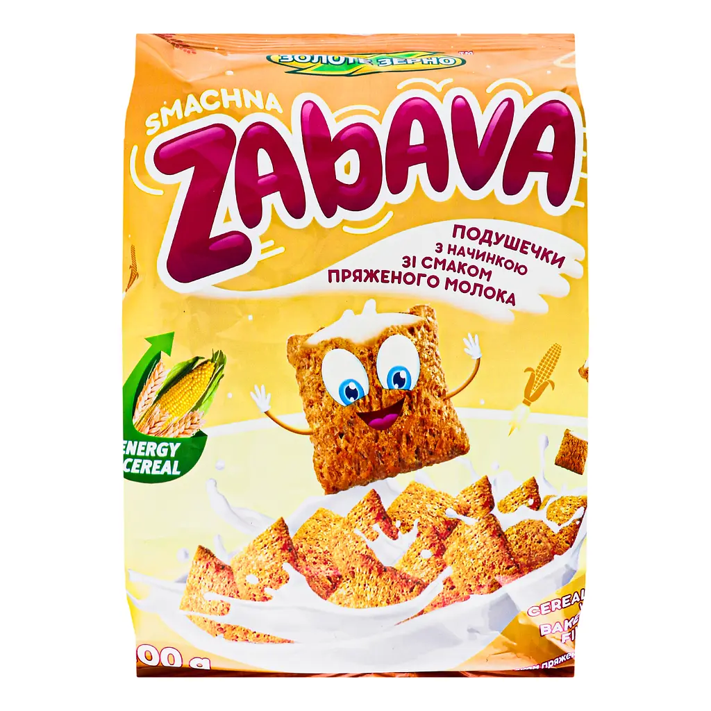 Подушечки Золоте зерно Smachna Zabava топленое молоко 100 г (154504) - фото 2