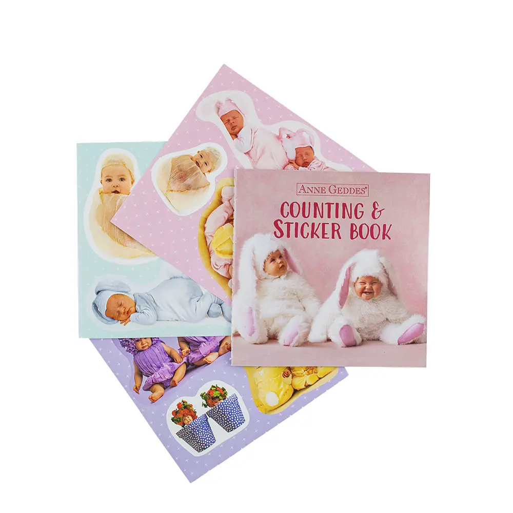 Лялька Anne Geddes Маленьке Зайченя з сумкою та стікерами 23 см (21072) - фото 4