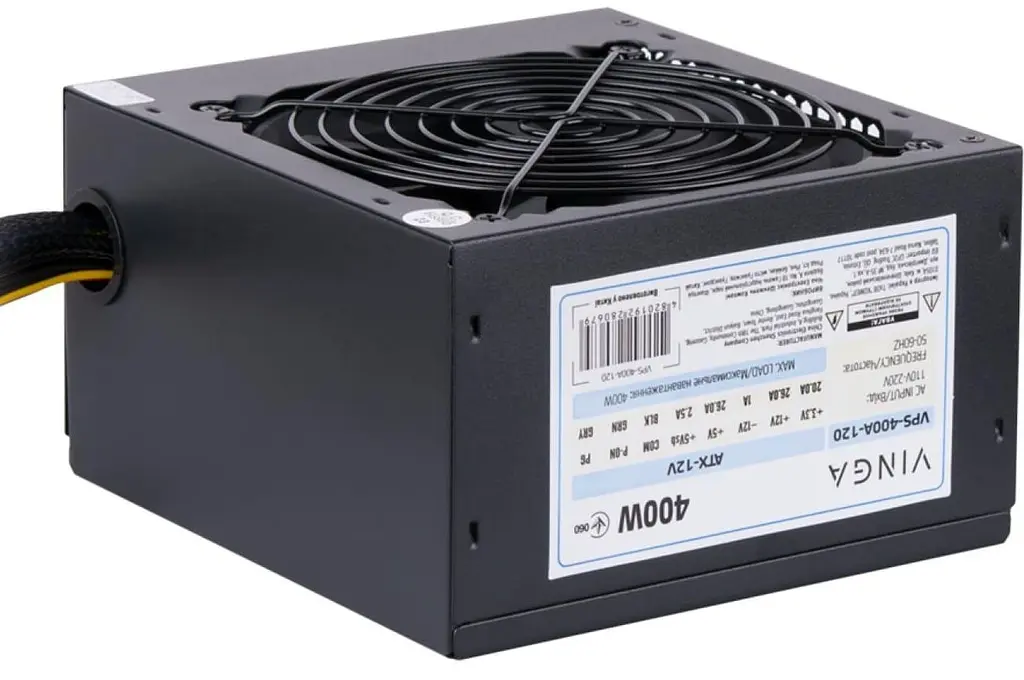 Блок питания Vinga 400W без кабелю (VPS-400A-120) - фото 3