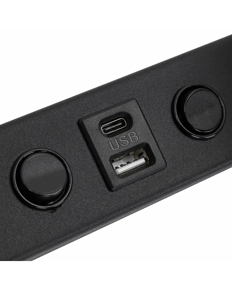 Бра, настінний світильник Tk Lighting 10152 Vox GU10+G9 2x10+6W IP20 Bk - фото 3