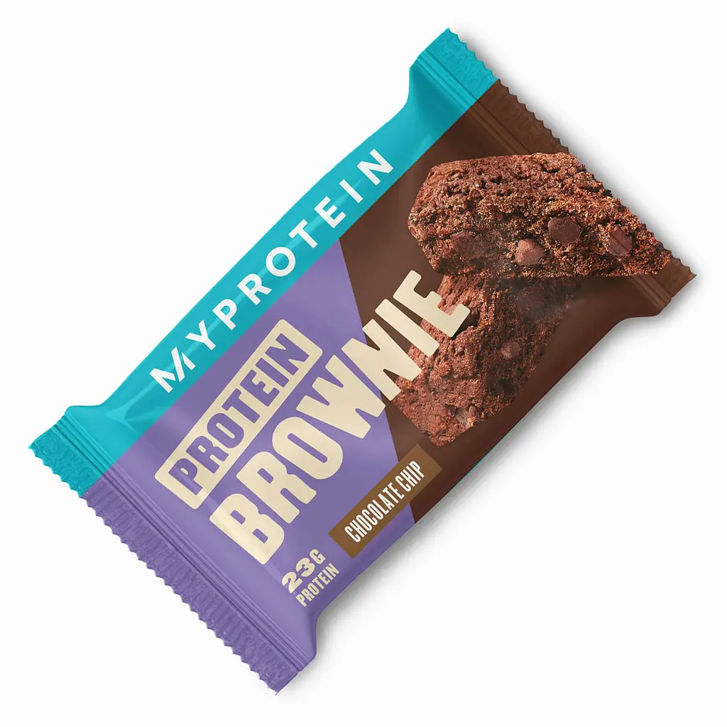 Заменитель питания MyProtein Protein Brownie, 12*75 грамм - Белый шоколад - фото 2