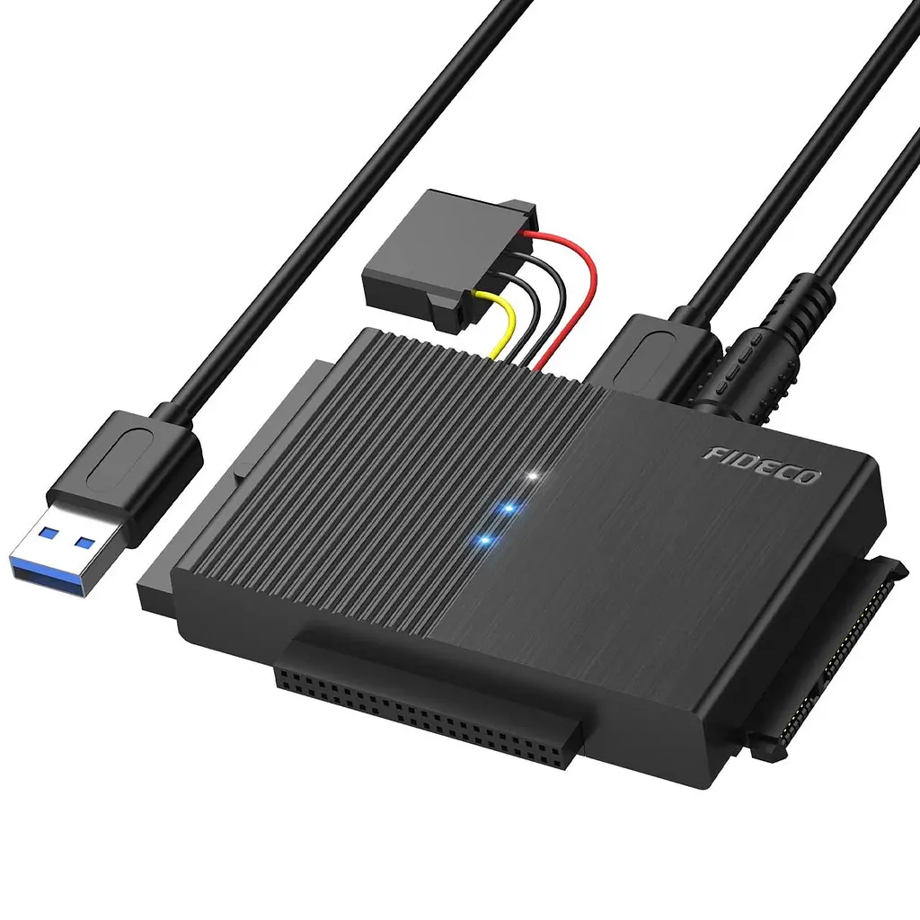 Адаптер FIDECO USB 3.0 для підключення SATA/IDE HDD та SSD