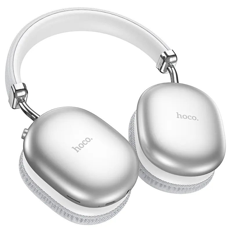 Навушники Bluetooth Hoco W35 MAX wireless headphones Silver - фото 3