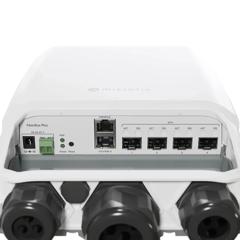 Коммутатор Mikrotik FiberBox Plus 4 порта управляемый (CRS305-1G-4S+OUT) - фото 4