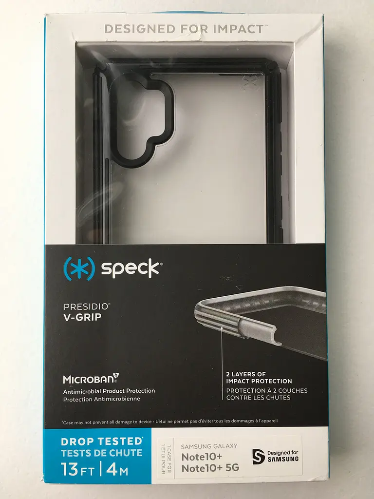 Протиударний чохол Speck Presidio V-Grip Samsung Galaxy Note 10 Plus Black - фото 7