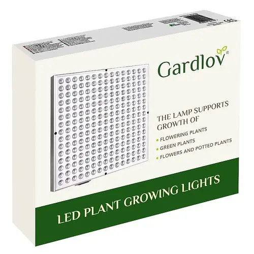 Фітолампа Gardlov 23525 з 225 LED-діодами - панель з червоним і синім спектром для росту рослин - фото 3