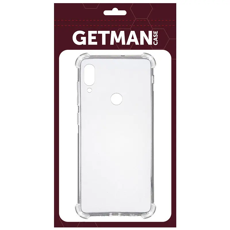 TPU чохол GETMAN Ease logo посилені кути для Xiaomi Redmi Note 7 / Note 7 Pro / Note 7s Безбарвний (прозорий) - фото 2
