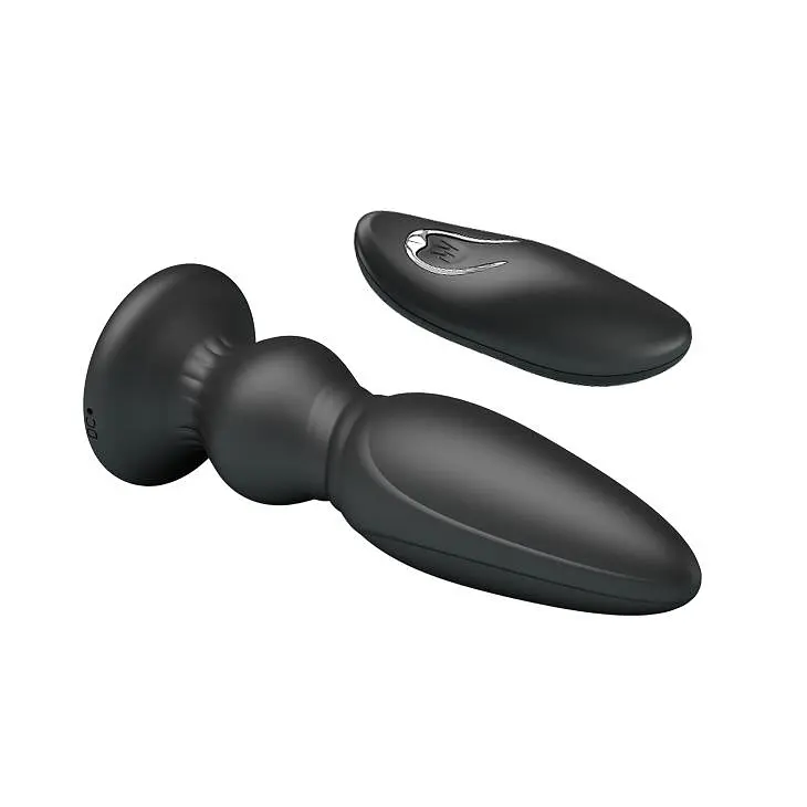 Анальна пробка LyBaile Mr.Play Vibrating Prostate Massager 12.5 см (чорний) - фото 3