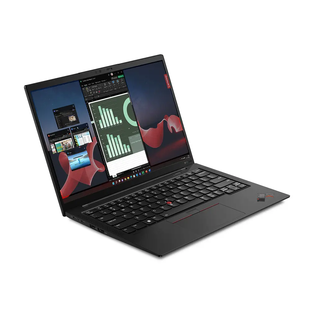 Ноутбук Lenovo ThinkPad X1 Carbon-G11 14' 2.8K OLED, Intel i7-1355U, 32GB, F1TB, UMA, LTE, Win11P, чорний (21HM0068RA) - фото 6