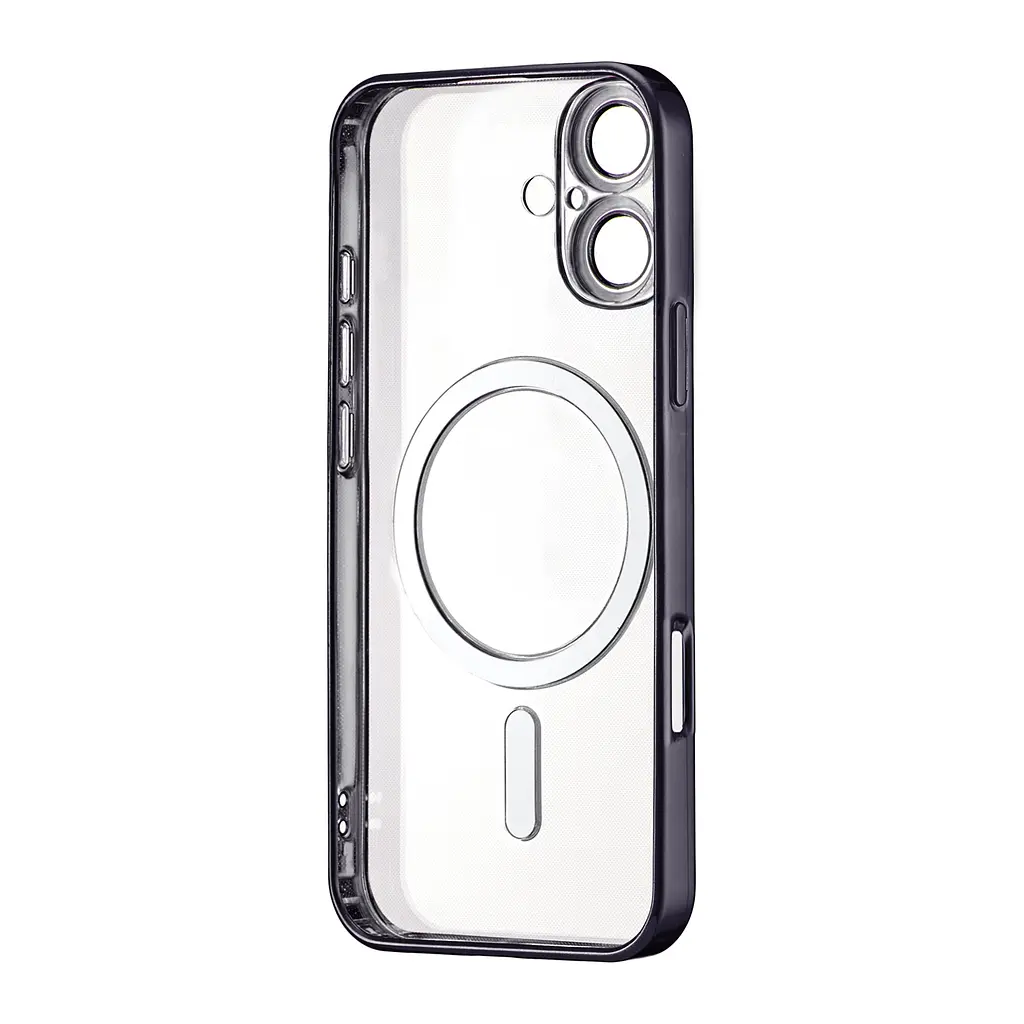 Чохол Ductil Metallic Edge with MagSafe (Protected Camera & Lens) iPhone 17 Black - фото 3