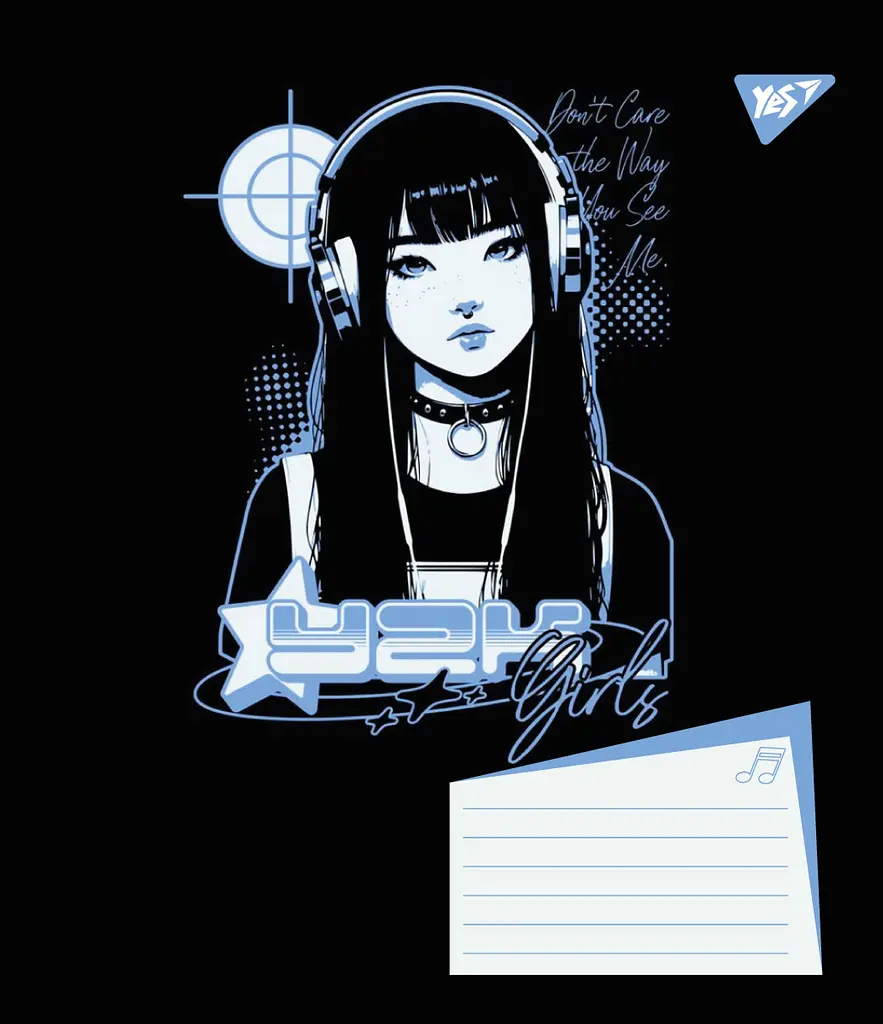Нотний зошит Yes А5/12 Anime moon music упаковка 25 шт. (767435) - фото 4