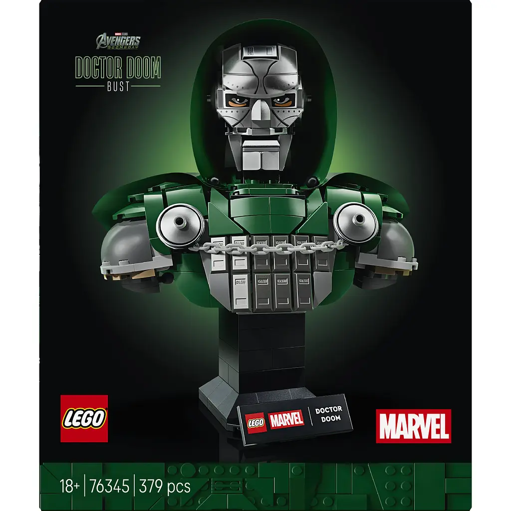 Конструктор LEGO Super Heroes Marvel Бюст Доктора Дума 379 ел. (76345)
