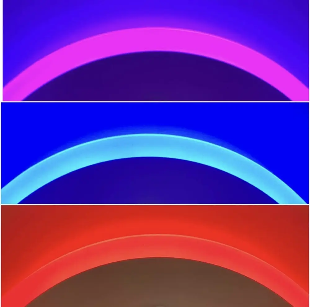 Светодиона люстра white на 4 рожки квадратной формы Line.F RGB подсветка является - фото 4