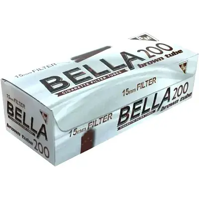 Гільзи для цигарок Bella 15 мм Brown 200 шт. - фото 2