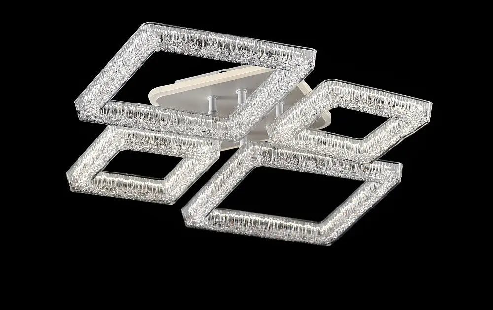 Світлодіодна люстра Splendid Ray LS/2S+2B LED (WH), білий, 60 Вт, від 8-16 м² - фото 4