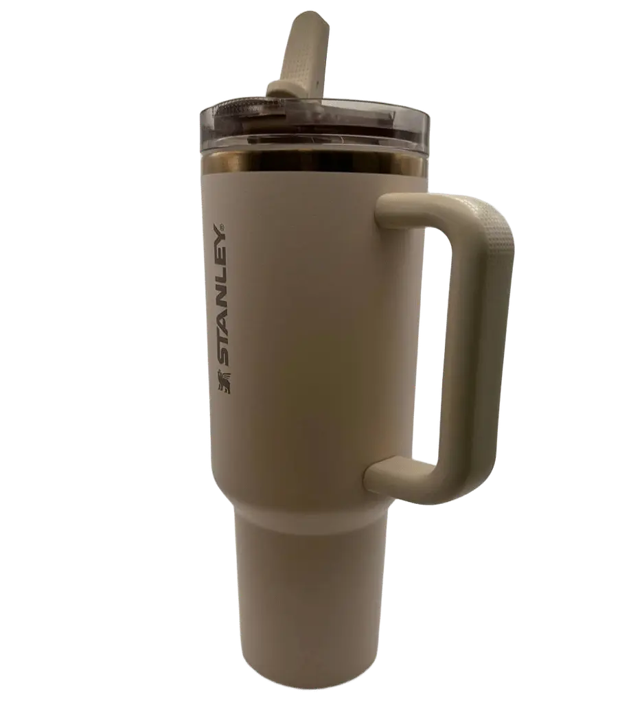 Термос термочашка Stanley Quencher ProTour Flip Straw Tumbler з нержавіючої сталі Cream White 1,18 л KT7001986 - фото 8