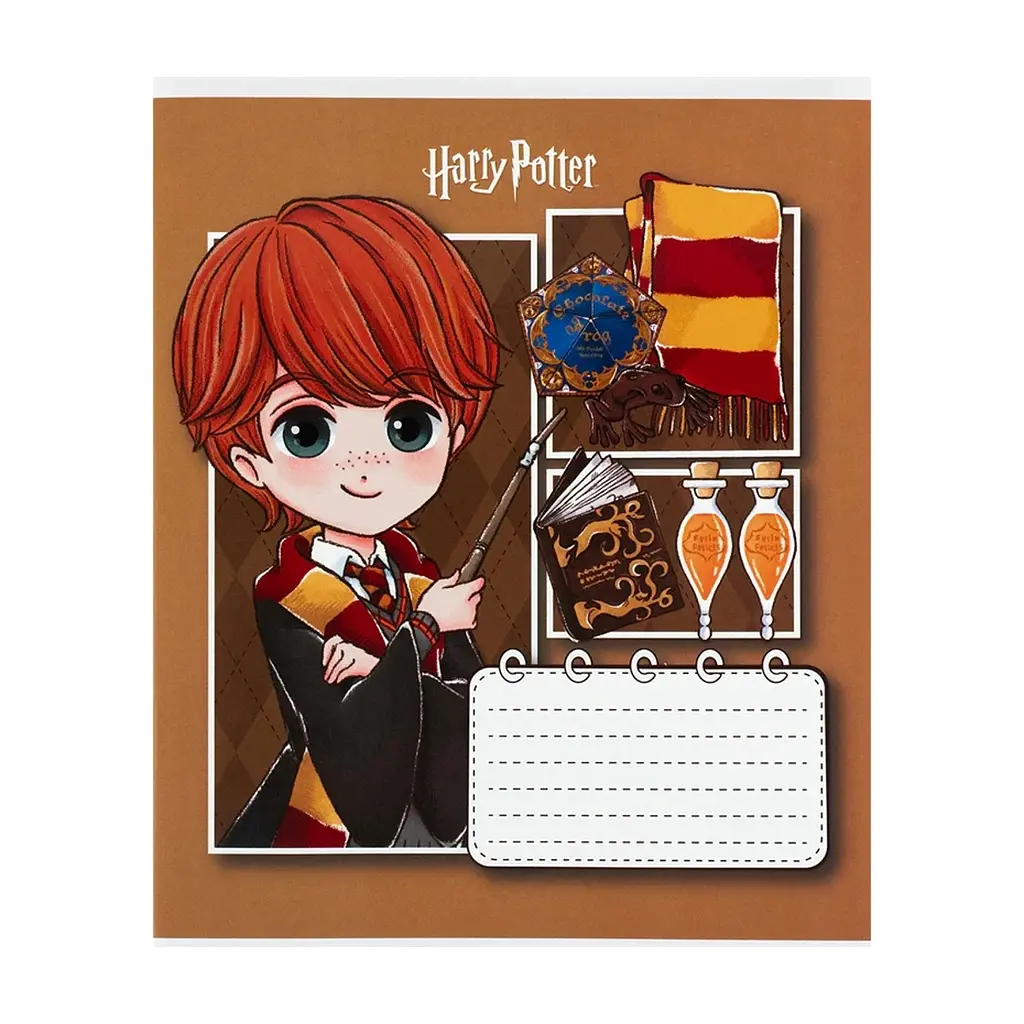 Зошит Kite Harry Potter, 12 аркушів, коса лінія (HP26-235), в асортименті - фото 7
