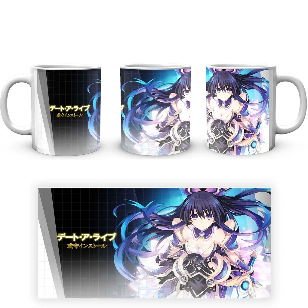 Кружка GeekLand Рандеву с жизнью Date A Live Тока Ятогами DAL.02.07 330 мл белая - фото 4
