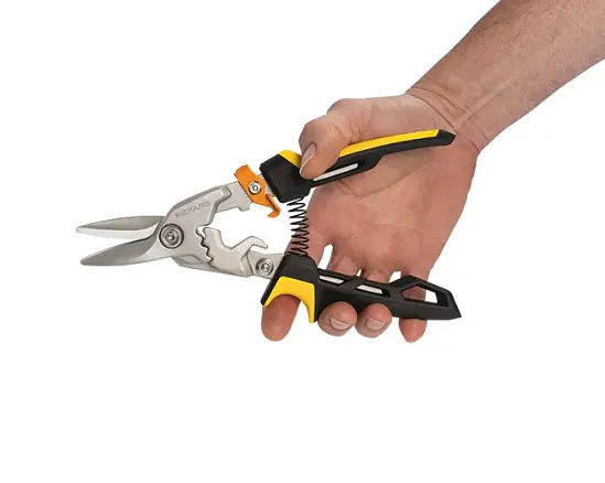 Ножиці для металу Fiskars Pro PowerGear ™ прямі (1027207) - фото 3