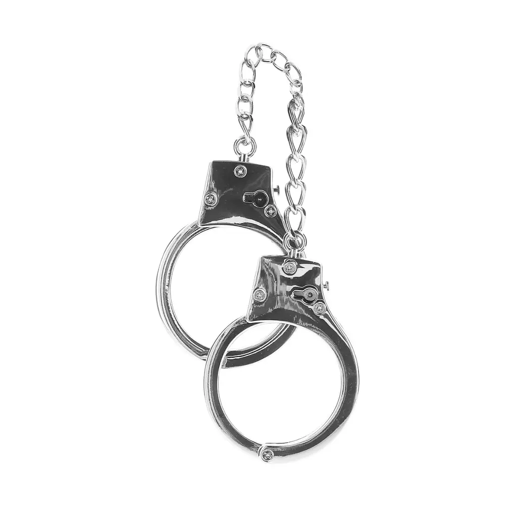 Наручники Taboom Silver Plated BDSM Handcuffs 65 см сріблястий - фото 2