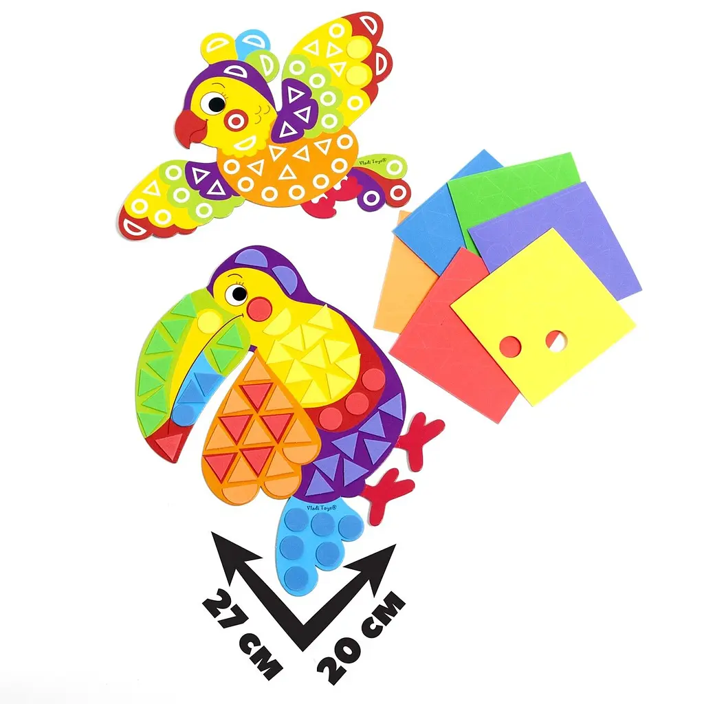 Набір для творчості М`яка фігурн мозаїка. Фея Vladi Toys VT4511-02 (4820234760572) shop (4820234760572) - фото 3