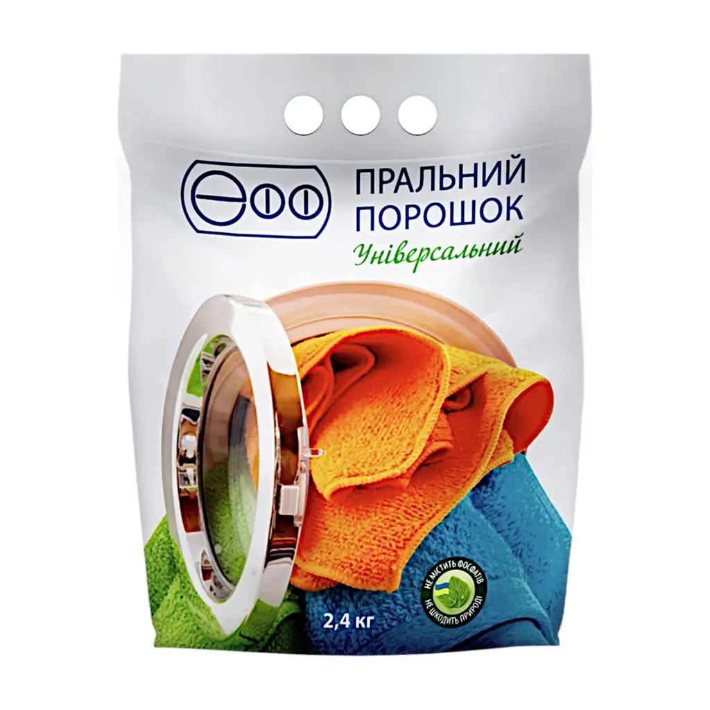 Пральний порошок Eff Універсальний 2.4 кг (4820017662062)
