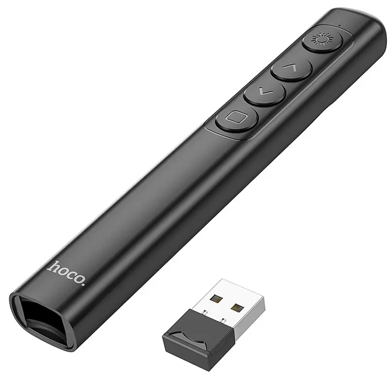 Лазерна указка Hoco GM200 Smart PPT Black - фото 4