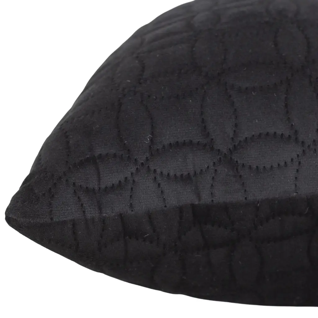 Наволочка декоративна ТЕП Velour Мозаїка 45х45 см чорний (2-05175_36299) - фото 4