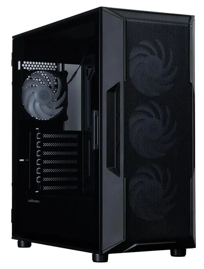 Корпус Zalman I3 Neo ARGB V2 из закаленного стекла без блока питания, черный (I3NEOARGBV2BLACK) - фото 6