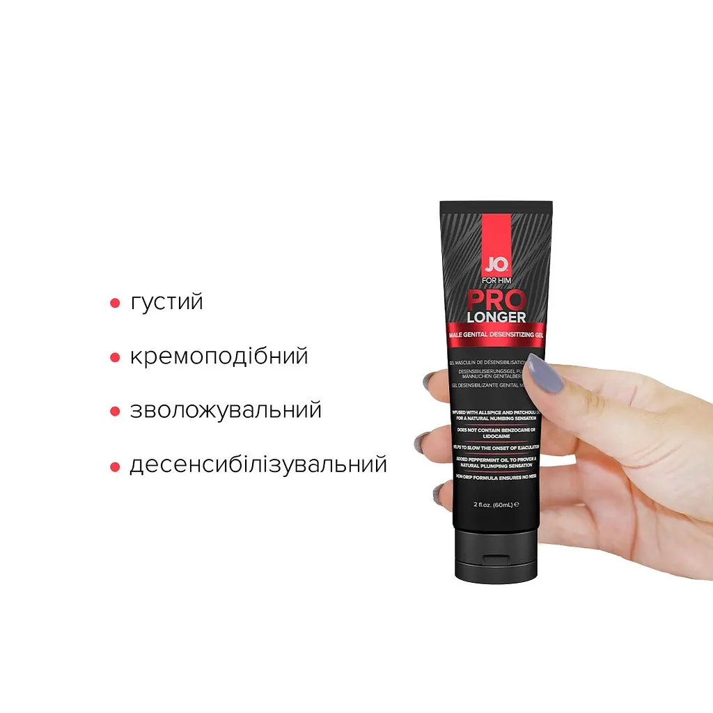Пролонгер гель JO Prolonger Gel 60 мл - фото 2